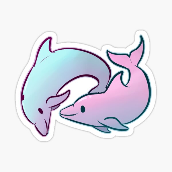 Little Dolphins Sticker