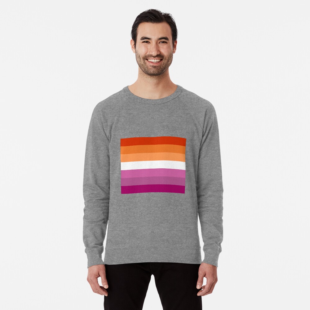Lesbian 2024 flag sweater