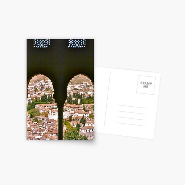Granada from the Alhambra Postcard