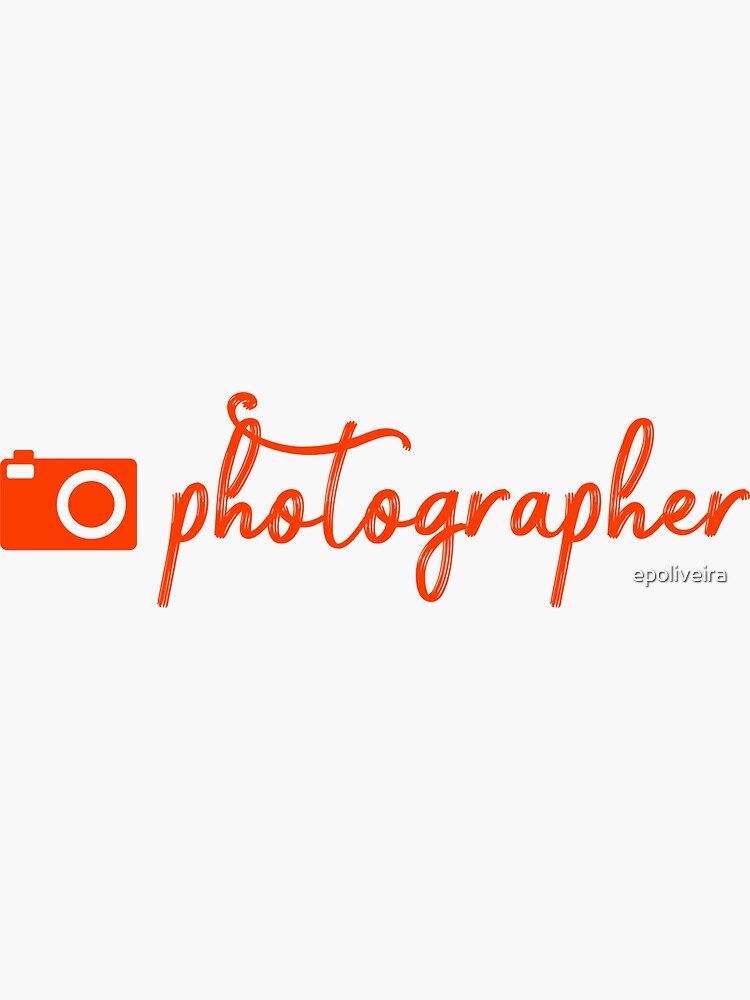 Photographer | Hobbies | Profession | Orange by epoliveira