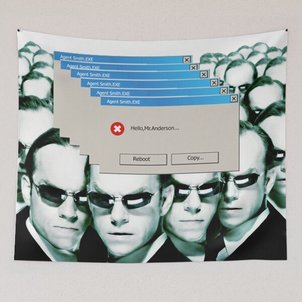 Item preview, Agent Smith designed and sold by El. Caballeros.