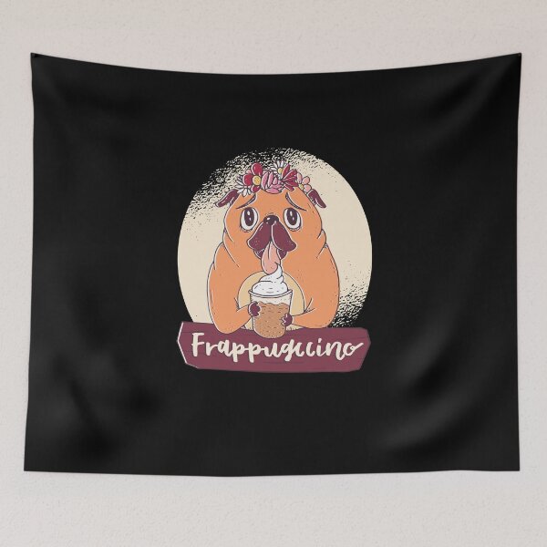 Item preview, PUG FRAPPUCCINO designed and sold by Timcito.