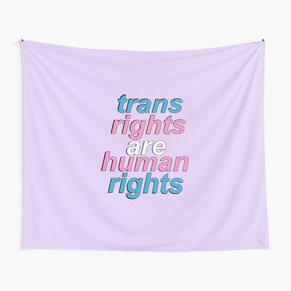 trans rights are human rights Tapestry