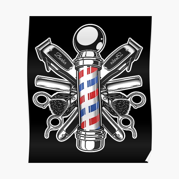 Vintage Barber Shop Posters Redbubble