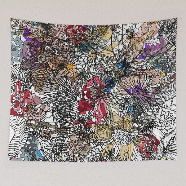 Item preview, Floral Abstract designed and sold by NOTSNIW ART.