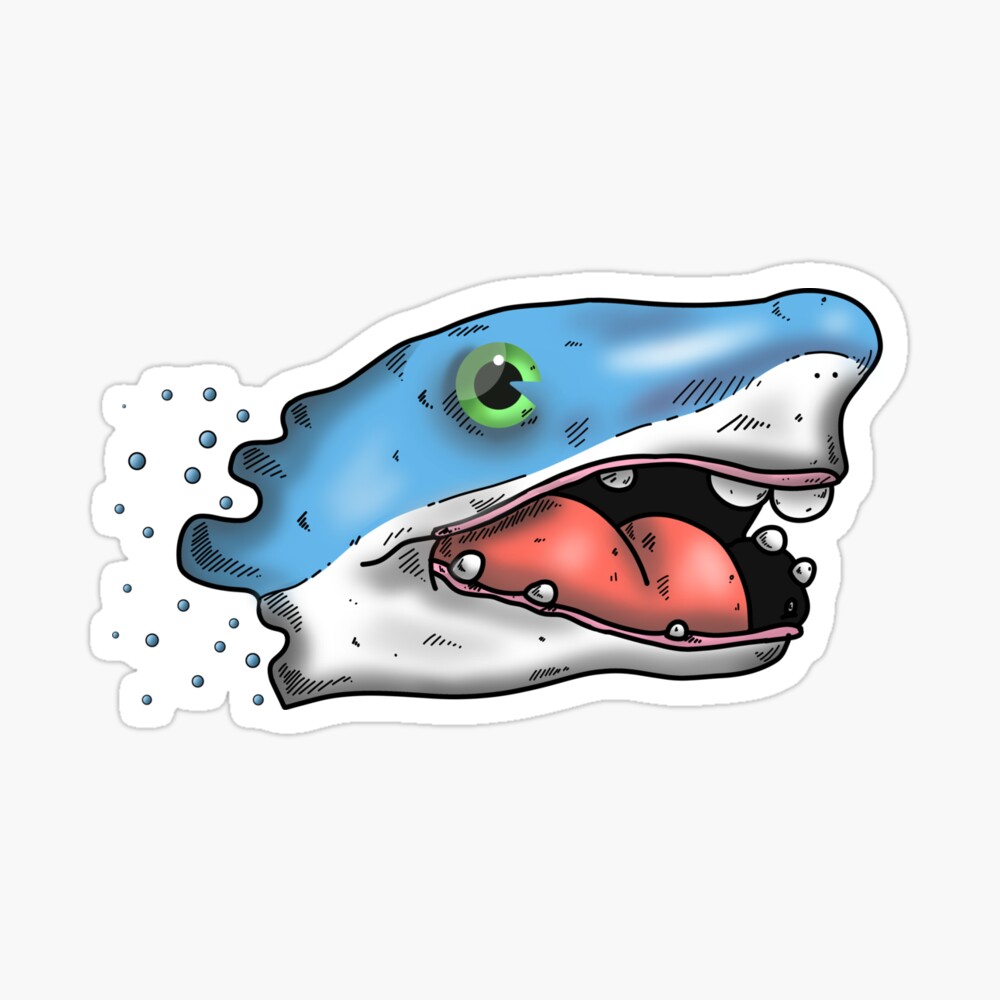 Cartoon shark head Cartoon shark head
