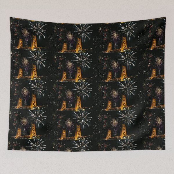 Item preview, New Year's On a Bridge  designed and sold by LemonsandInk.