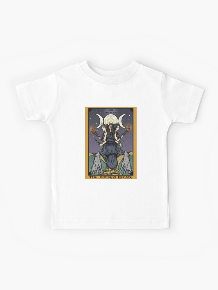 Hecate Triple Moon Goddess Witch Hekate Tarot Card T Shirt Hecate Triple Moon Goddess Witch Hekate Tarot Card T Shirt