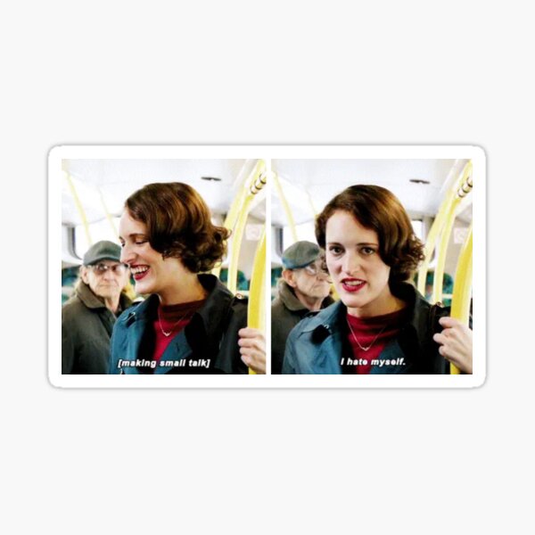 Vista previa del artículo con la obra «Temporada 1 de Fleabag», diseñado y vendido por loveroftv.