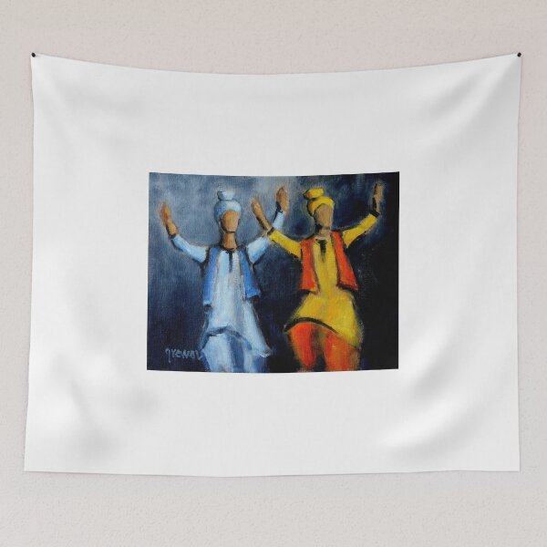 Item preview, Bhangra boys  designed and sold by Sukhpal Grewal Ethnic Art.