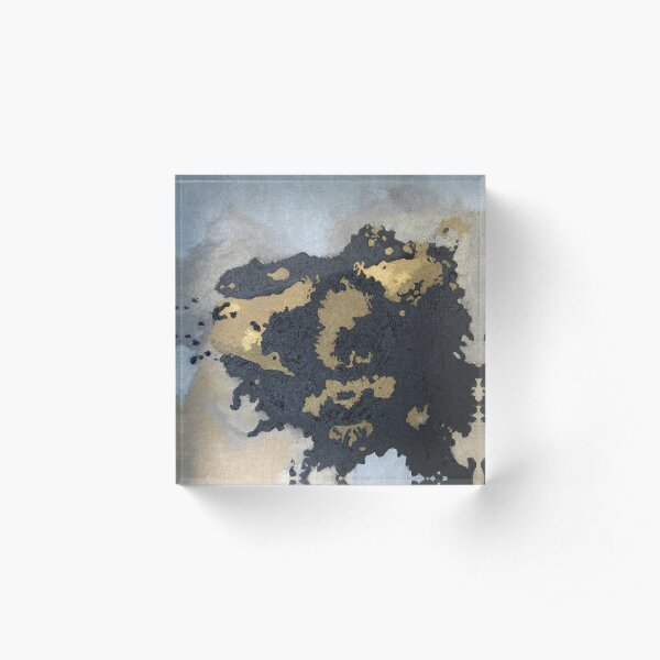 Abstract Mask Acrylic Block