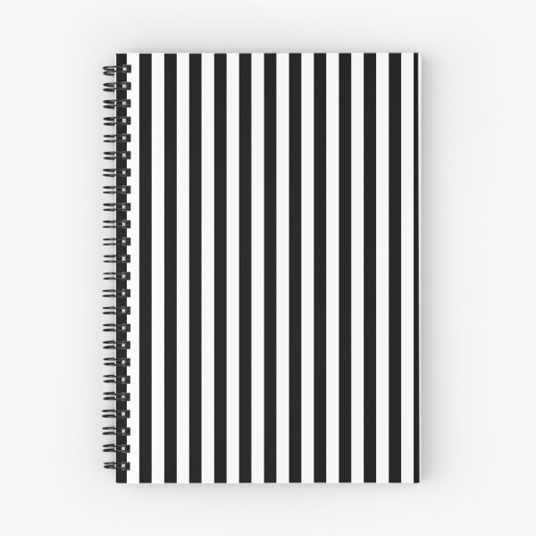 Item preview, Black and White Pin Striped Pattern designed and sold by Poetic Patterns Studio.