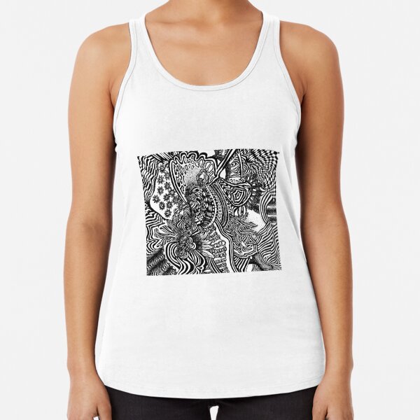 Abstract Ideas Racerback Tank Top