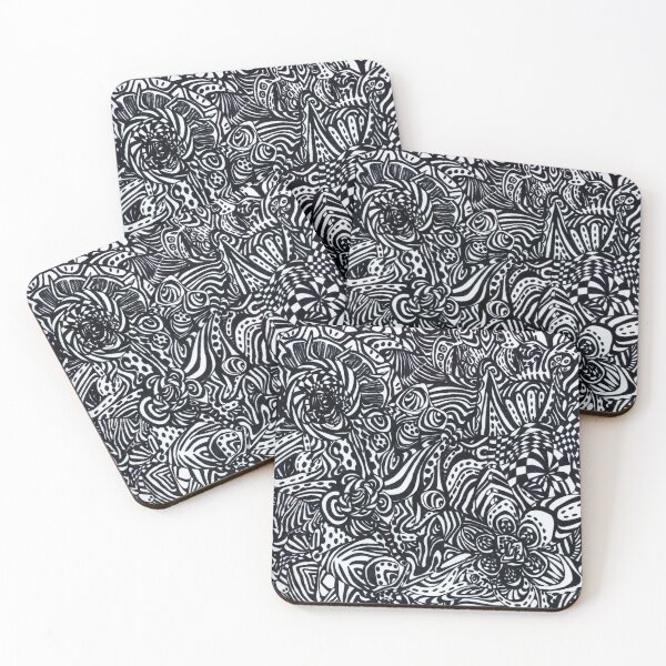 Item preview, Abstract Flowers designed and sold by amafineart1.