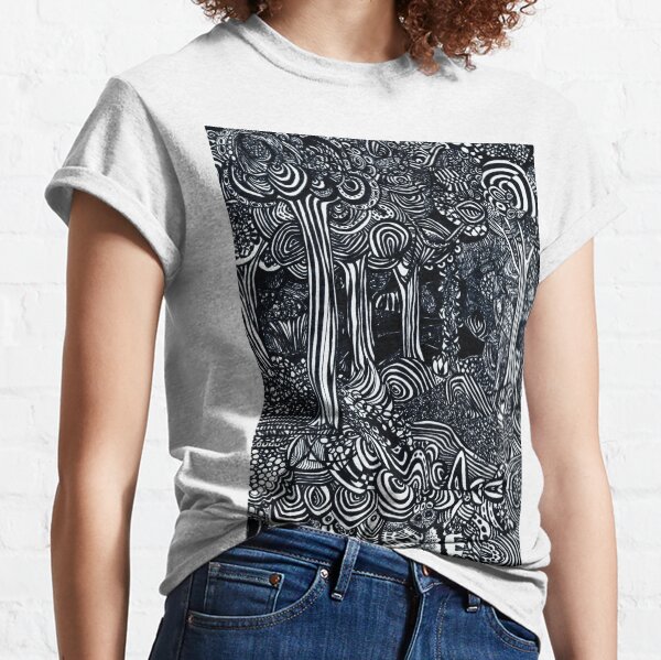 Broccoli Trees Classic T-Shirt