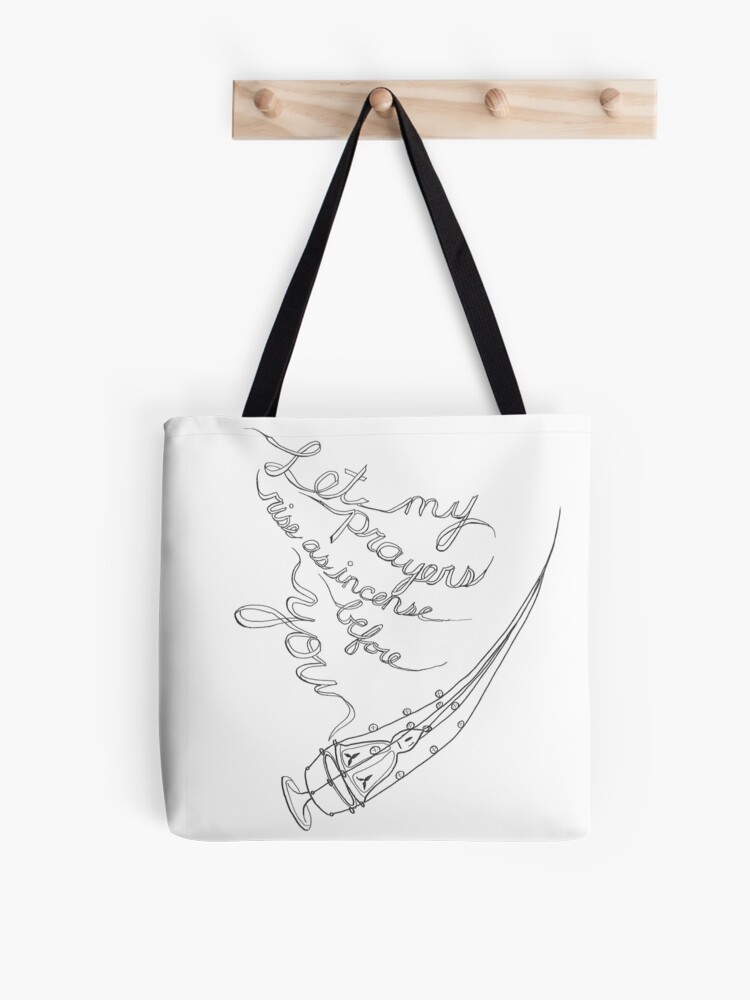 Thumbnail 1 of 2, Tote Bag, Prayers Rising designed and sold by Sparks4Orthodox.