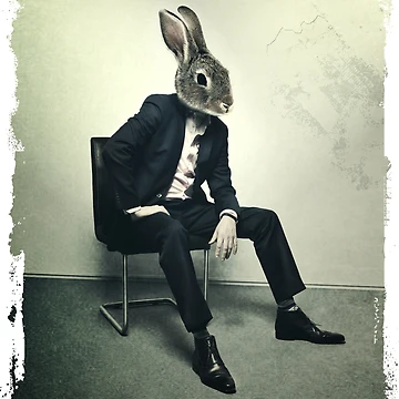 Artwork thumbnail, Stylish Rabbit by Rott515