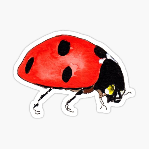 Lady Bug v.1 Sticker