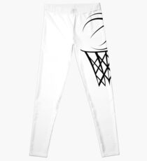 Basketball Ring Hoop Court Skills Foul Defense Leggings