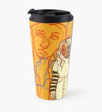 Continuous lines Travel Mug