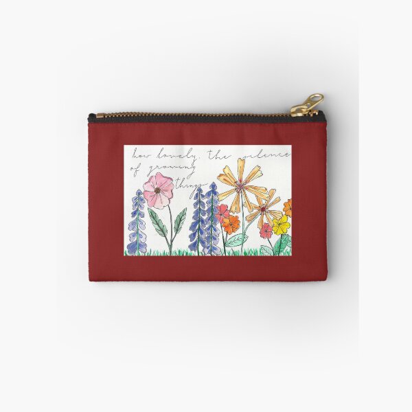 Item preview, silence of growing quote with flowers designed and sold by mayaberger.