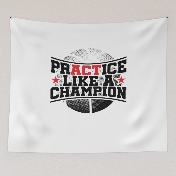Item preview, Practice Like A Champion Man-To-Man Defense  designed and sold by SilentEcho.