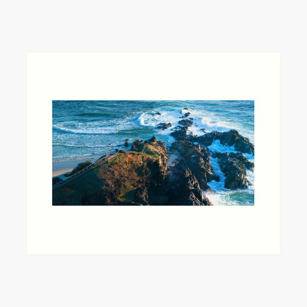 The Rocks Remain - Australian mainland's most easterly point Art Print