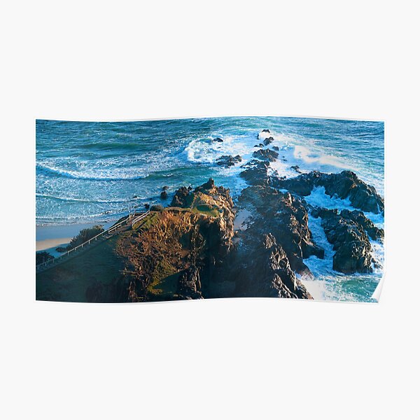 The Rocks Remain - Australian mainland's most easterly point Poster