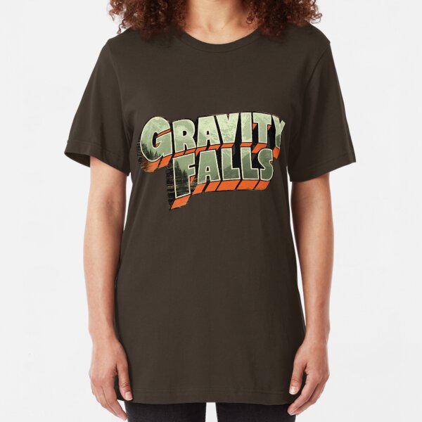 Gravity Falls Slim Fit T-Shirt