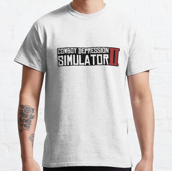RDR2 Dépression Cowboy T-shirt classique