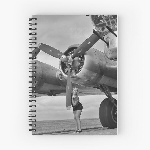 Item preview, Girl and her B-17 Flying Fortress No.1 designed and sold by Jimmy Ostgard.