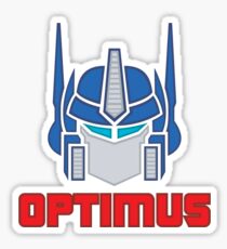 Optimus Prime Logo Sticker