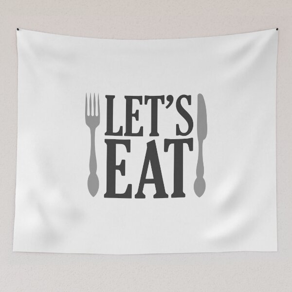 Item preview, Let's Eat designed and sold by Visualsplendors.