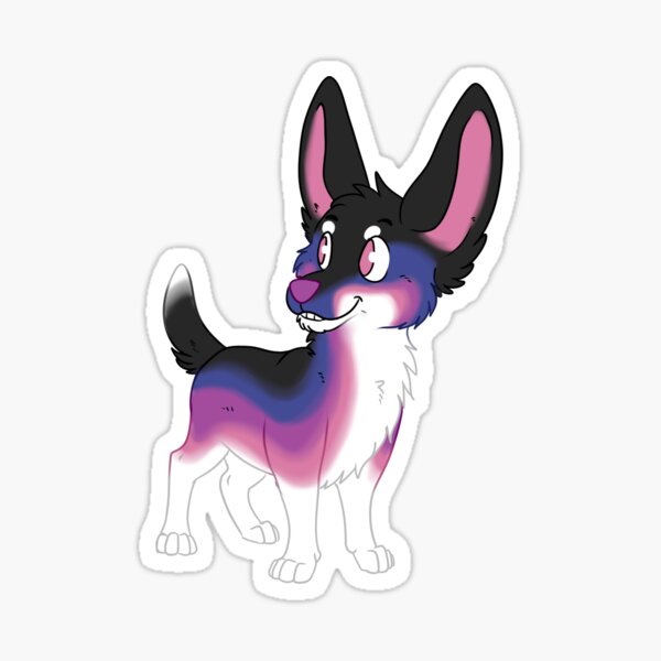 Genderfluid Chihuahua Sticker