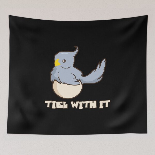 Item preview, Tiel With It / Bird Cockatiel Parrot Macaw Egg Hatch Cage Bird Watching Exotic Pet  Wildlife Bird Keeper Veterinarian Vet Nurse Feathered Pets Gift Idea designed and sold by SimonGs.