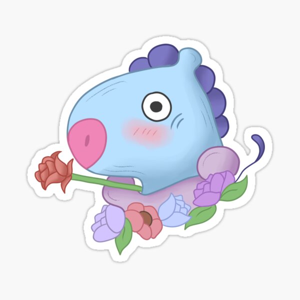 Mang Sticker Bt21 Pegatina