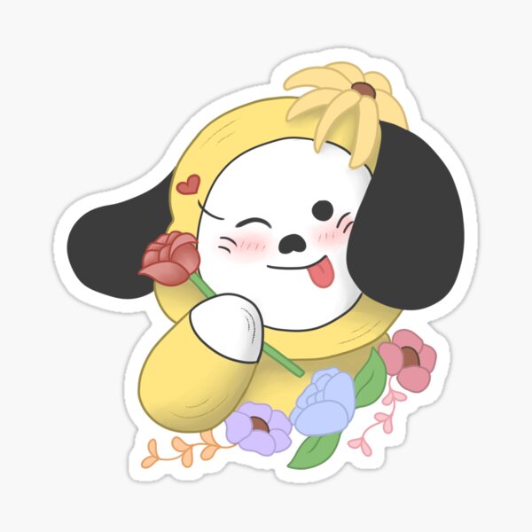 Chimmy Sticker Bt21 Pegatina