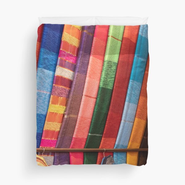Colourful Tablecloths for Sale Duvet Cover