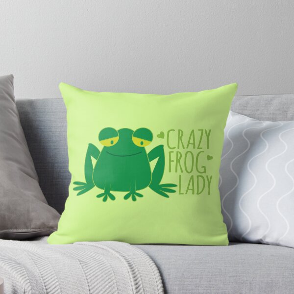 Item preview, Crazy Frog Lady designed and sold by jazzydevil.