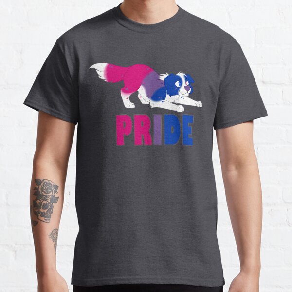 Bisxual Border Collie Pride Classic T-Shirt