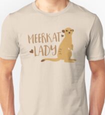 Meerkat Lady Slim Fit T-Shirt