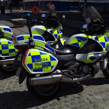 Artwork thumbnail, Garda Traffic Cops by wiggyofipswich