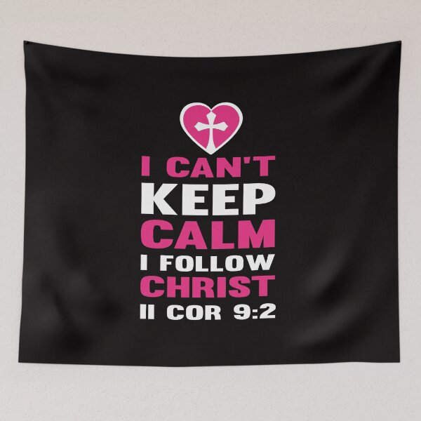 Item preview, Can't Keep Calm I Follow Christ Corinthians designs COR 9:2 product designed and sold by shoutoutshirtco.