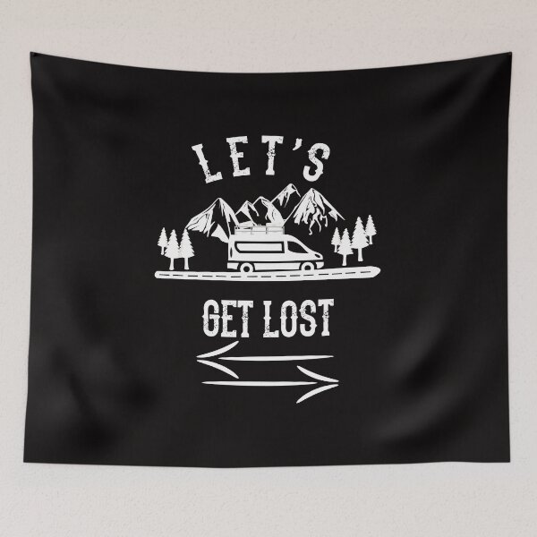 Item preview, Let's Get Lost - Road Trip products - Family Trip designs graphic designed and sold by shoutoutshirtco.