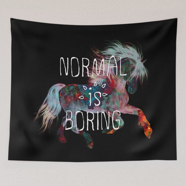Item preview, normal is boring (horse) designed and sold by north10creation.