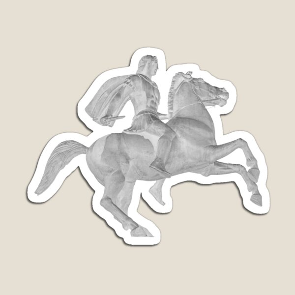 Alexander The Great On Bucephalus, Thessaloniki Magnet