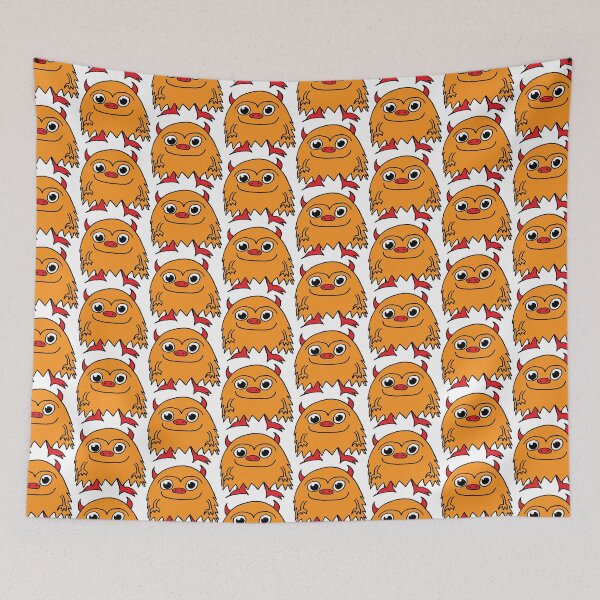 Item preview, Friendly Little Monster - Orange Guy (on white) designed and sold by jesscargill.