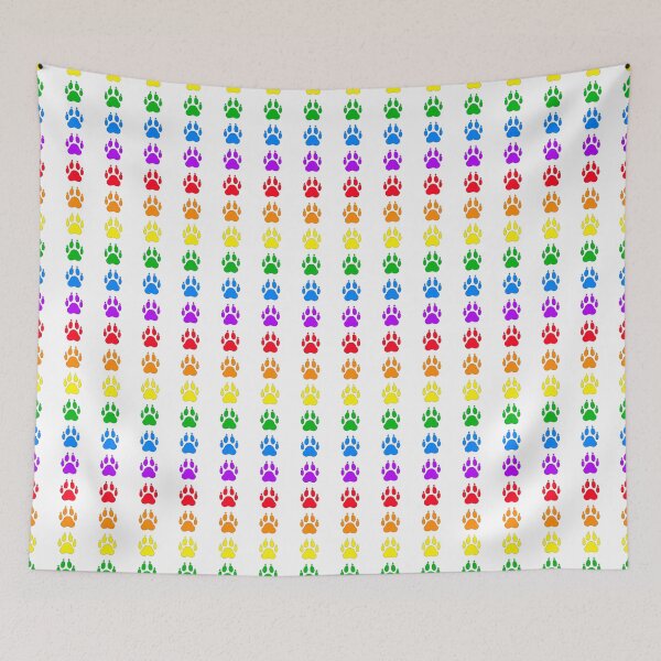Item preview, Rainbow Paws (White) designed and sold by MimiFoxx.