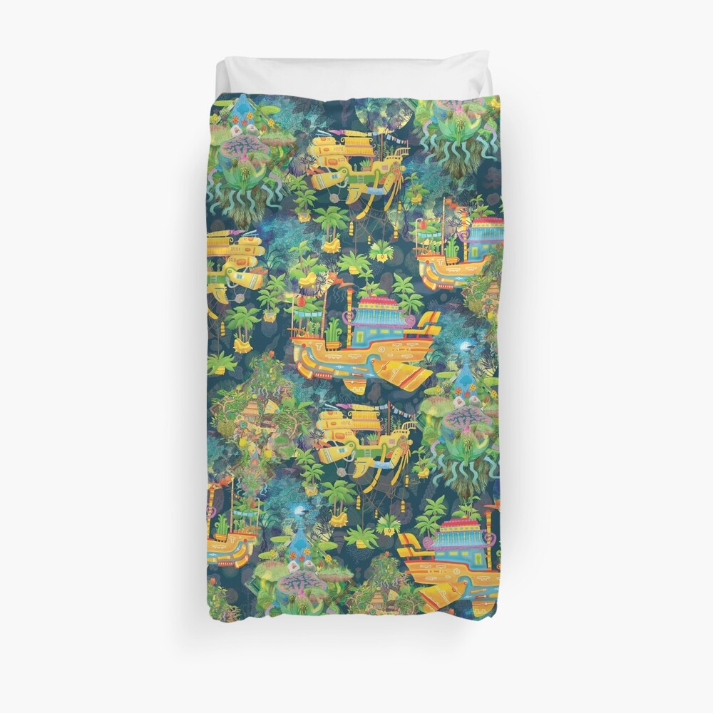 Flights of Fantasy Duvet Cover