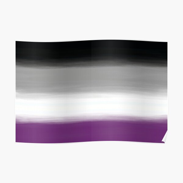 Asexual Pride Flag Sketchy Poster For Sale By Abstractals Redbubble 9425